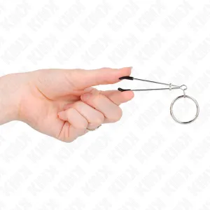 Dünne Nippelklemmen mit O-Ring 7 cm von Kink Nipple Grip