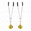 Dünne Glocken-Nippelklammern Gold 7 cm von Kink Nipple Grip