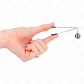Dünne Glocken-Nippelklammern Silber 7 cm von Kink Nipple Grip