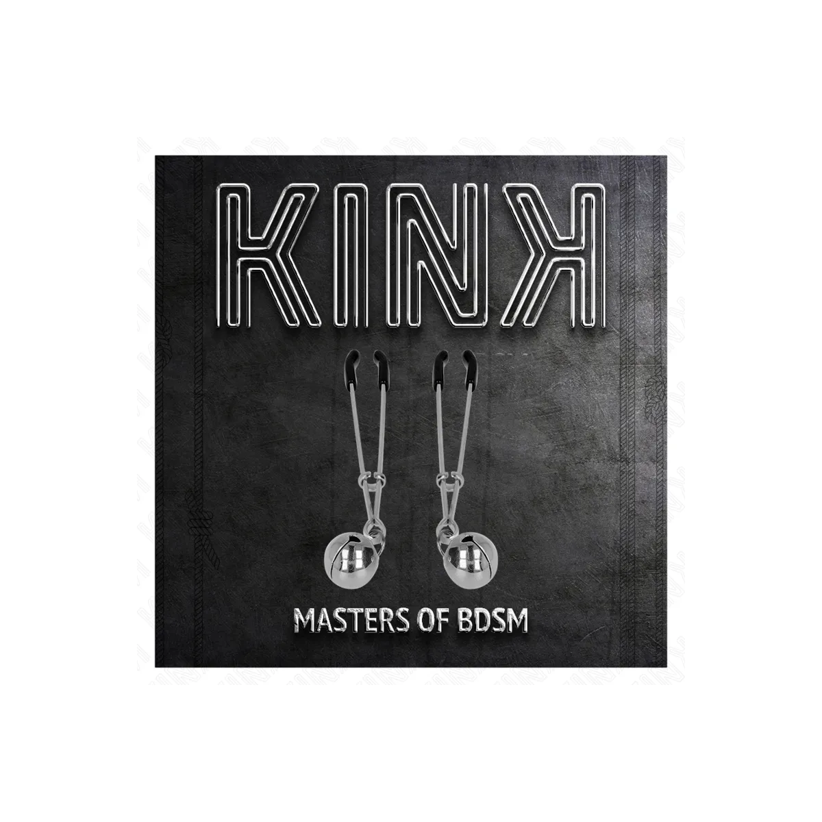 Dünne Glocken-Nippelklammern Silber 7 cm von Kink Nipple Grip | Fesselliebe.de