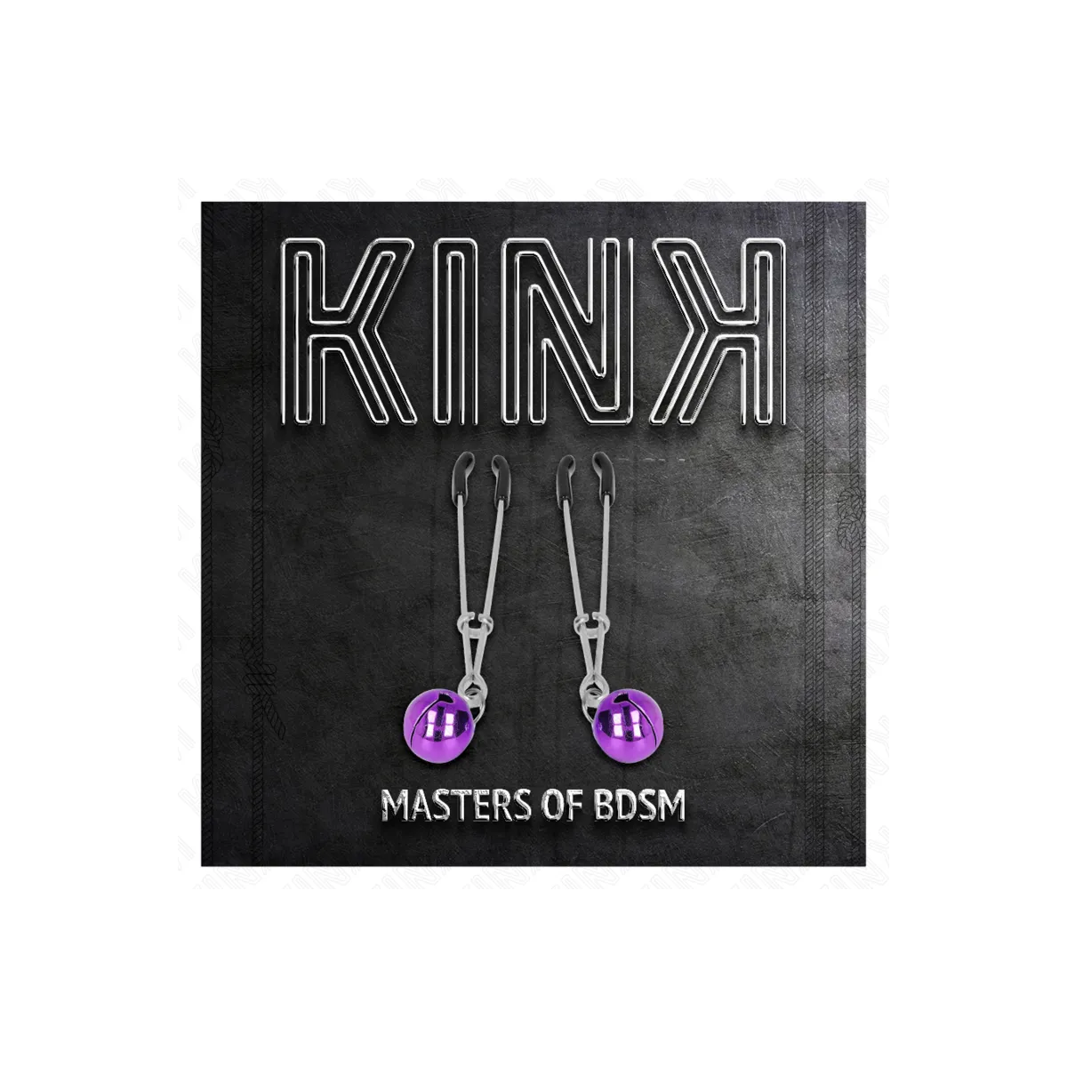 Dünne Glocken-Nippelklammern Lila 7 cm von Kink Nipple Grip | Fesselliebe.de