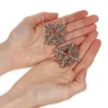 Metallische Blumen-Nippelklammern von Kink Nipple Grip