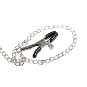 953720 Bondage Lederriemen Brustklemmen Schwarz eine Grösse von Subblime Fetish