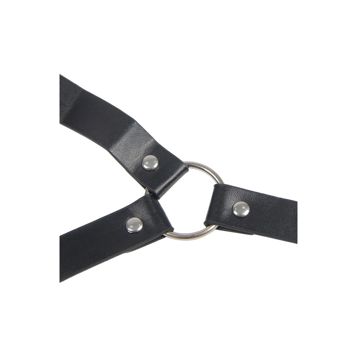 953720 Bondage Lederriemen Brustklemmen Schwarz eine Grösse von Subblime Fetish | Fesselliebe.de