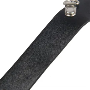 953720 Bondage Lederriemen Brustklemmen Schwarz eine Grösse von Subblime Fetish