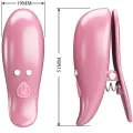 Cailey Nippelklemmen 10 Vibrationen mit Fernbedienung Rosa von Pretty Love