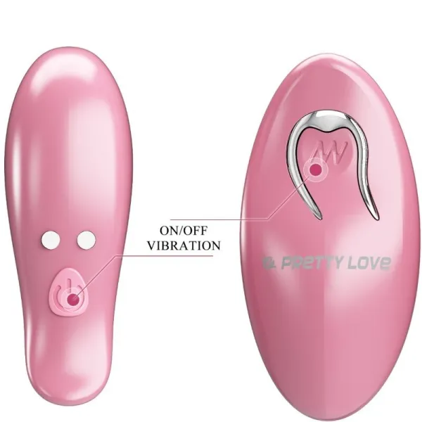 Cailey Nippelklemmen 10 Vibrationen mit Fernbedienung Rosa von Pretty Love | Fesselliebe.de