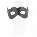 Kunstledermaske mit Nieten Modell 1 26 X 8 cm von Kink Masked Allure