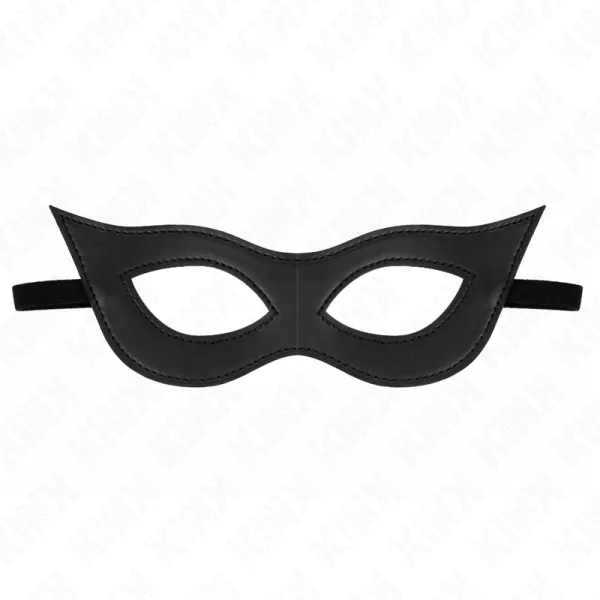 Kunstledermaske Modell 2 23 X 7,5 cm von Kink Masked Allure | Fesselliebe.de