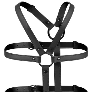 Verstellbarer Gurt für Torso und Arme von Fetish Submissive Bondage