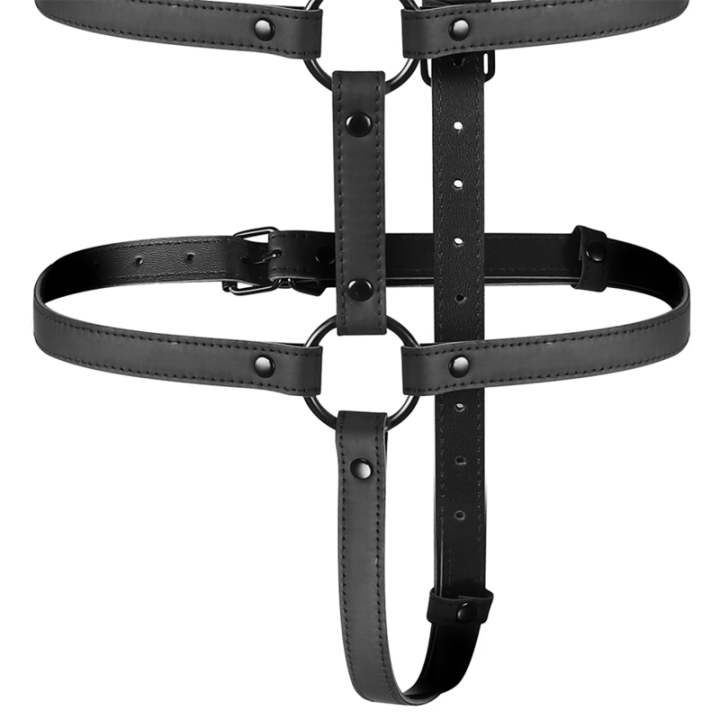 Verstellbarer Gurt für Torso und Arme von Fetish Submissive Bondage | Fesselliebe.de