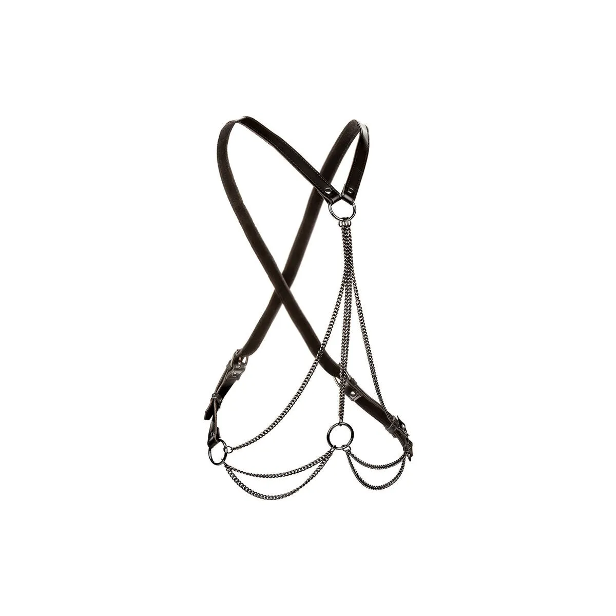Euphoria Multichain Harness Premium Übergrösse von Calexotics | Fesselliebe.de
