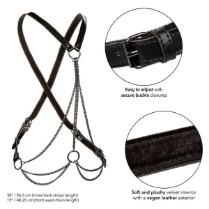 Euphoria Multichain Harness Premium Übergrösse von Calexotics