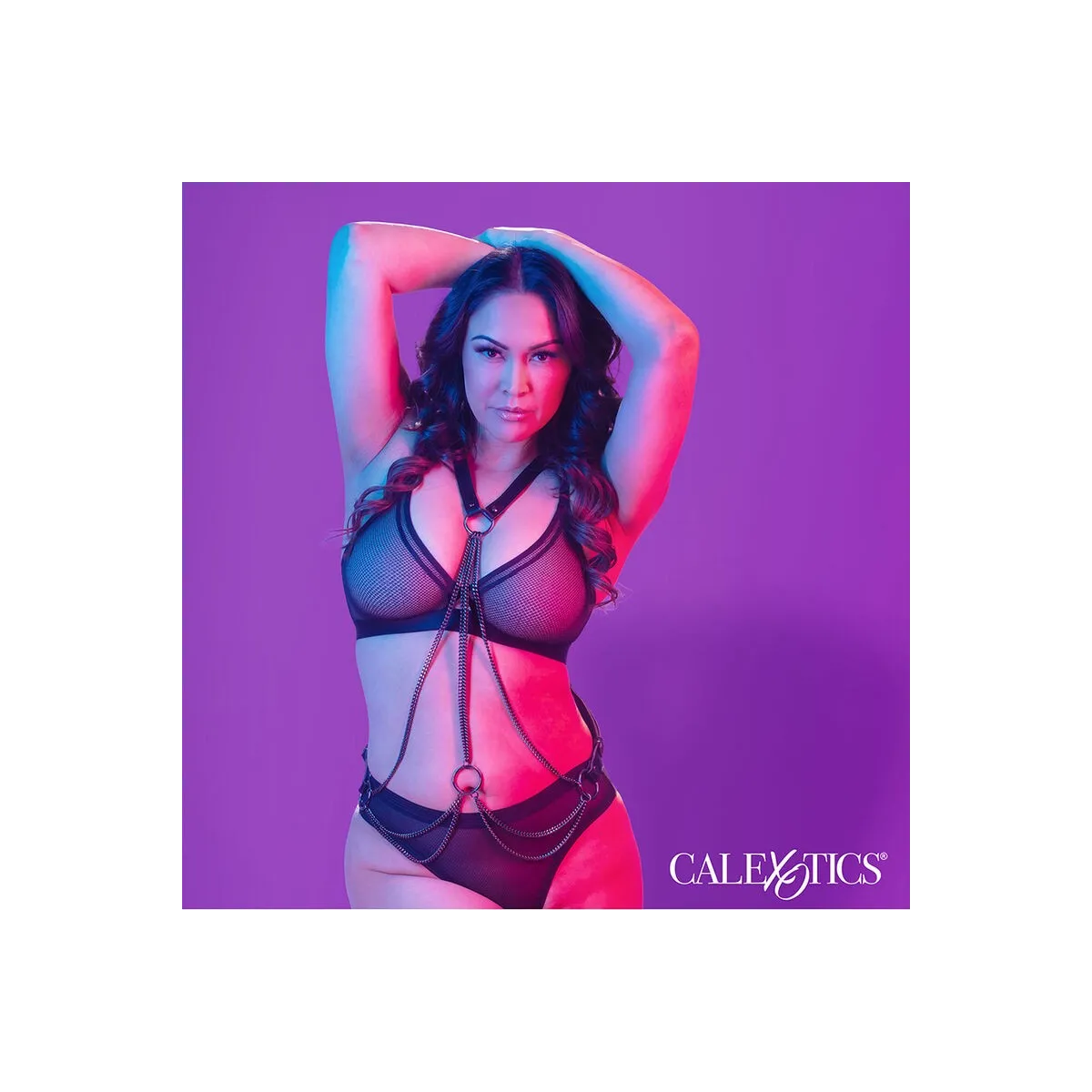 Euphoria Multichain Harness Premium Übergrösse von Calexotics | Fesselliebe.de