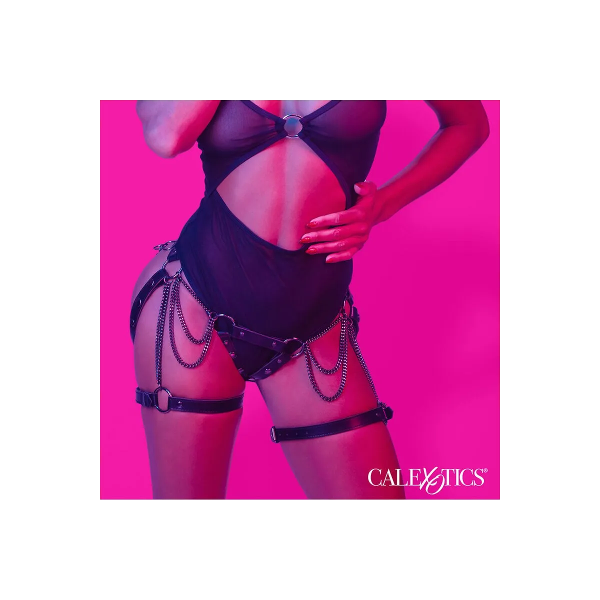 Euphoria Multichain Oberschenkelharness Premium von Calexotics | Fesselliebe.de