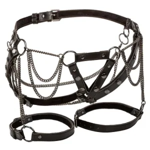 Euphoria Multichain Oberschenkelharness Premium Plus Grösse von Calexotics
