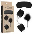 Fetish Erotikspielset 2 mit Handschellen, Blindmaske und Kitzel von Intense Fetish