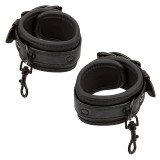Nocturnal Bettfesseln Leder Verstellbar Schwarz von Calexotics | Fesselliebe.de