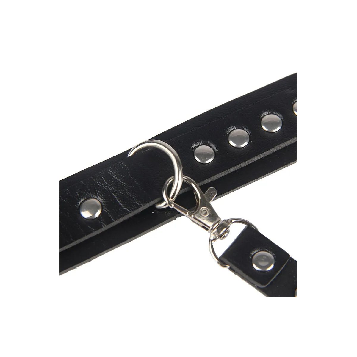 953690 Handschellen mit Bondage-Gürtel Schwarz eine Grösse von Subblime Fetish | Fesselliebe.de