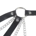 953713 Punk Bondage Gürtel Metallschnalle Schwarz eine Grösse von Subblime Fetish