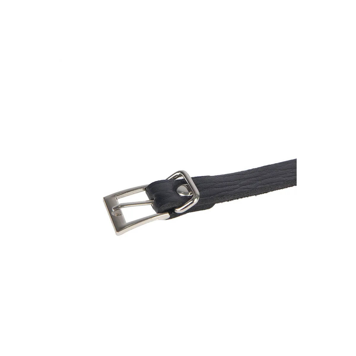 953713 Punk Bondage Gürtel Metallschnalle Schwarz eine Grösse von Subblime Fetish | Fesselliebe.de