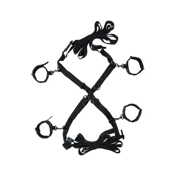 Scandal Set Kreuzbettkrawatten von Calexotics | Fesselliebe.de