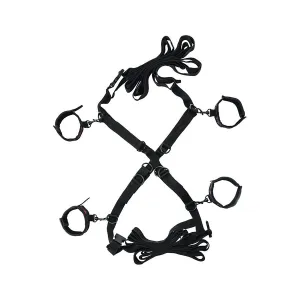 Scandal Set Kreuzbettkrawatten von Calexotics | Fesselliebe.de