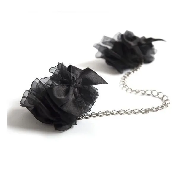 Indiscrets Frou Frou Organza-Handschellen von Bijoux Indiscrets | Fesselliebe.de