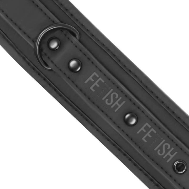 Knöchelstze aus Veganem Leder mit Noprene-Futter von Fetish Submissive Bondage | Fesselliebe.de