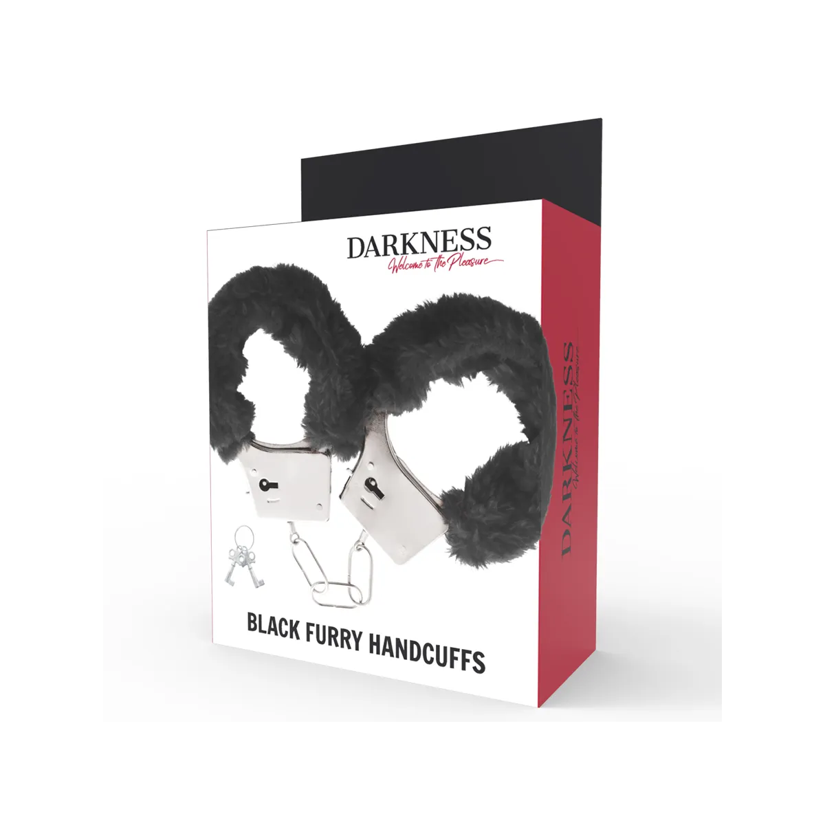 Handschellen aus Schwarzem Metall von Darkness Bondage | Fesselliebe.de