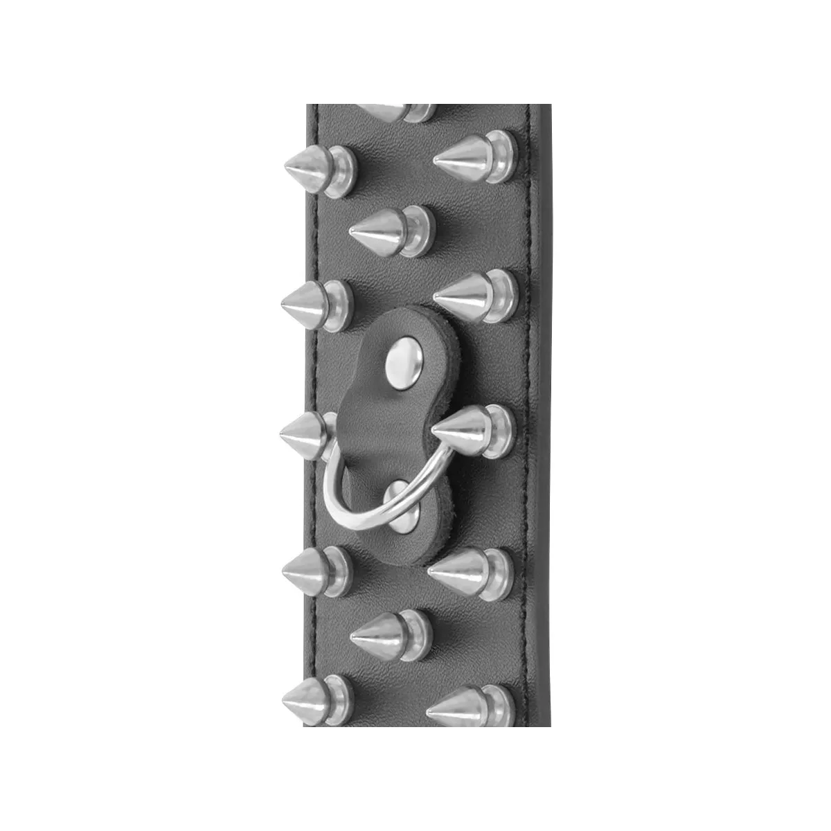 Skulls and Bones Schwarze Handschellen mit Spikes von Darkness Bondage | Fesselliebe.de