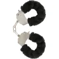 Furry Fun Cuffs Bondage Schwarz von Toyjoy