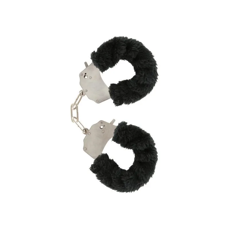 Furry Fun Cuffs Bondage Schwarz von Toyjoy | Fesselliebe.de