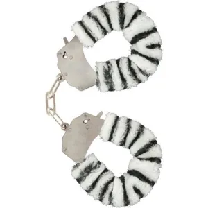 Furry Fun Manschetten Bondage Zebra von Toyjoy | Fesselliebe.de