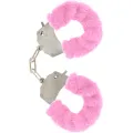 Furry Fun Cuffs Bondage Rosa von Toyjoy