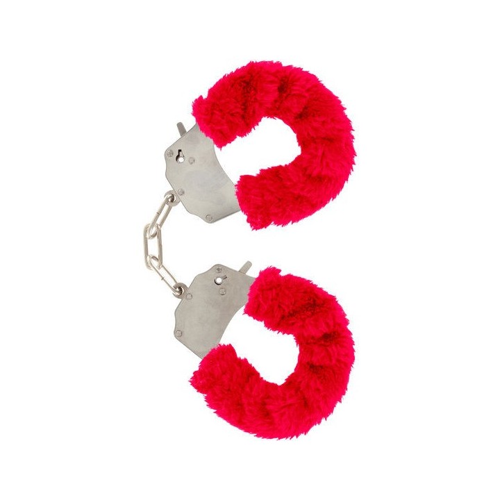Furry Fun Cuffs Bondage Rot von Toyjoy | Fesselliebe.de