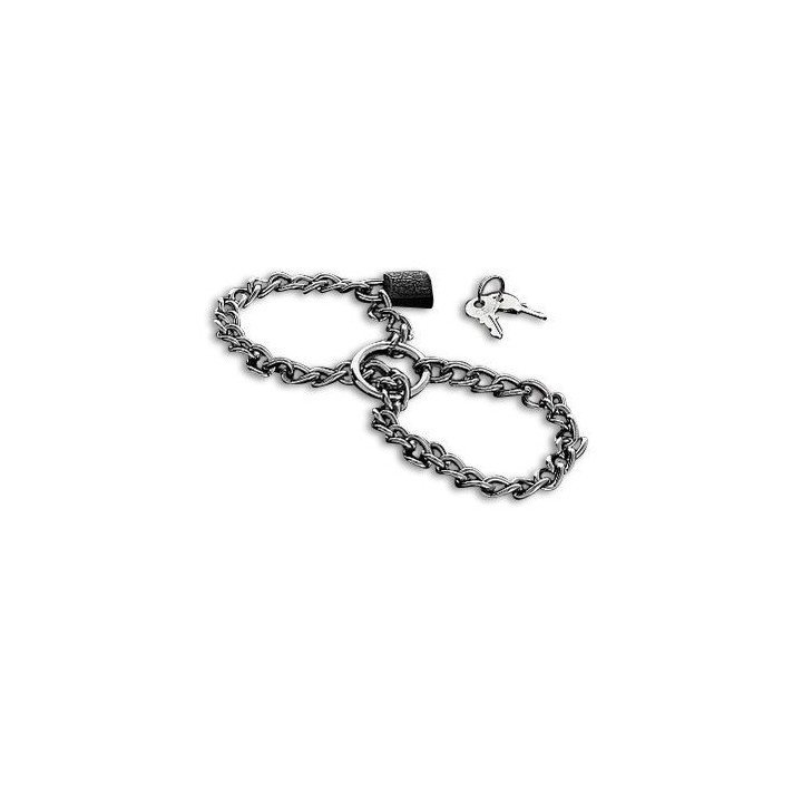 Handschellen mit Edelstahlkette, von Metal Hard | Fesselliebe.de