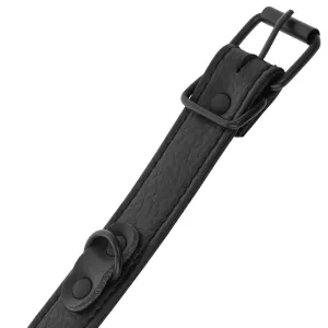 Breite, Dünne Texturierte Handschellen von Darkness Bondage