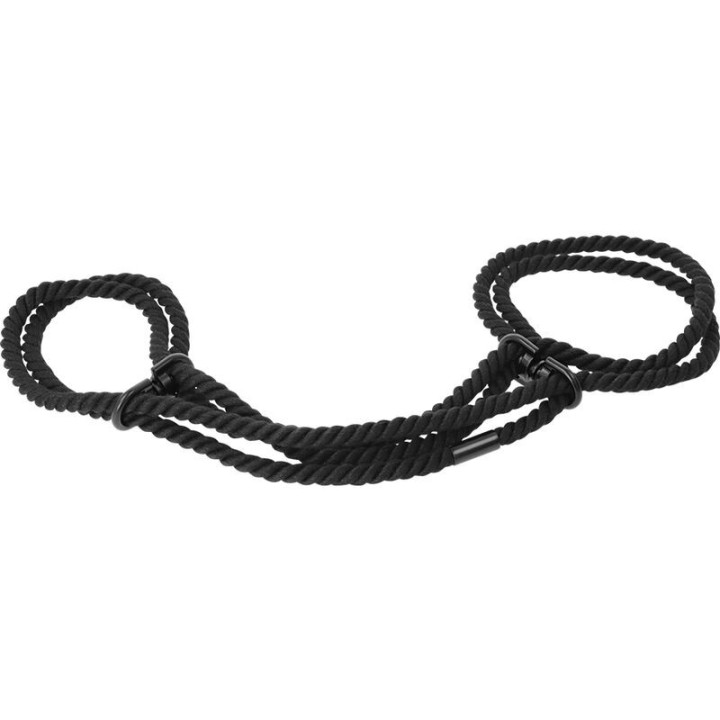 Handschellen oder Knöchel-Handschellen aus 100 % Baumwolle von Darkness Bondage | Fesselliebe.de