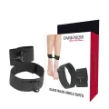Knöchelmanschetten aus Schwarzem Nylon von Darkness Bondage
