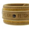 Vegane Lederhandschellen mit Neoprenfutter von Fetish Submissive Origin