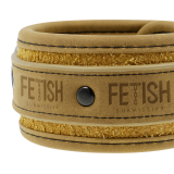 Fussmanschetten aus Veganem Leder mit Neoprenfutter von Fetish Submissive Origin | Fesselliebe.de