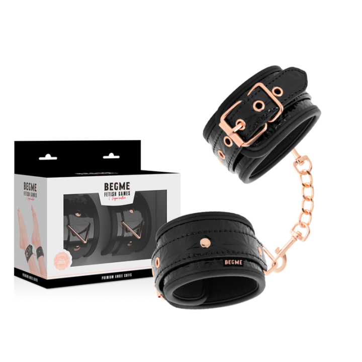 Premium Knöchelmanschetten von Begme Black Edition | Fesselliebe.de