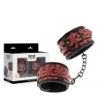 Premium-Handschellen mit Neoprenfutter von Begme Red Edition