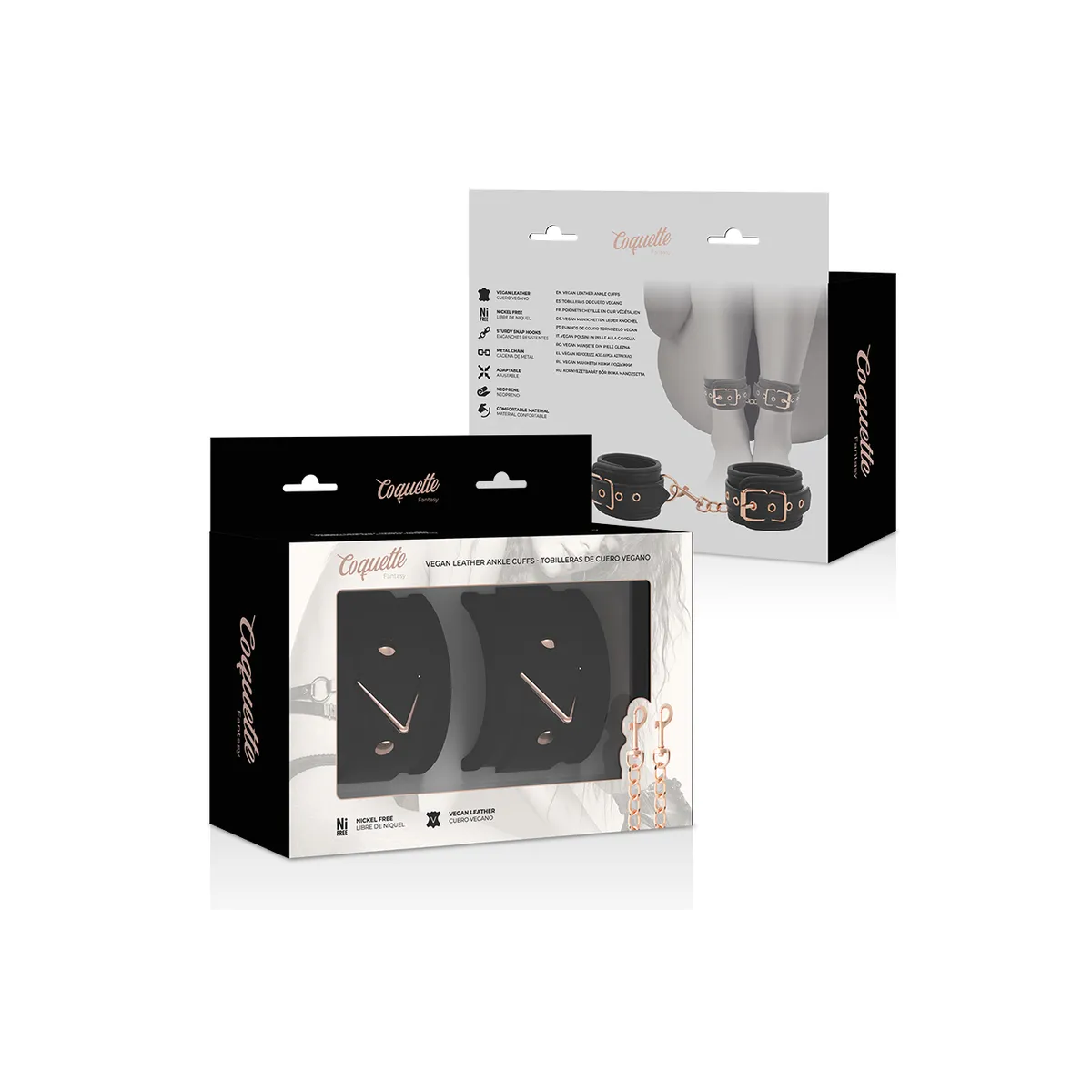 Fantasy-Knöchel-Manschetten mit Neoprenfutter von Coquette Fantasy | Fesselliebe.de
