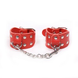 Verstellbare Handschellen mit Metallkette von Ohmama Fetish | Fesselliebe.de