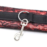 Handschellen aus Samt mit Nylonband von Ohmama Fetish | Fesselliebe.de