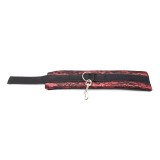 Handschellen aus Samt mit Nylonband von Ohmama Fetish | Fesselliebe.de