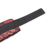 Handschellen aus Samt mit Nylonband von Ohmama Fetish | Fesselliebe.de