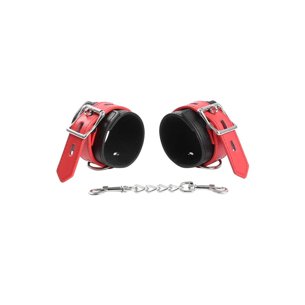 Handgelenkfestschlge mit Schlossschnalle von Ohmama Fetish | Fesselliebe.de